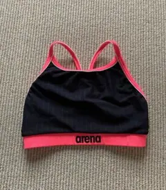 arena アリーナ　水着　トップ　Sサイズ　黒×ピンク