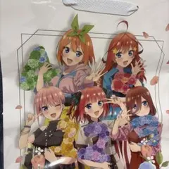 五等分の花嫁　ごとよめ ショッパー袋　フラワーパーティー