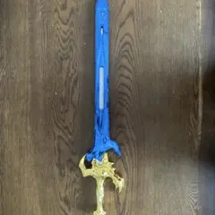 ファンタジー剣 おもちゃ ゴールド ブルーのサムネイル