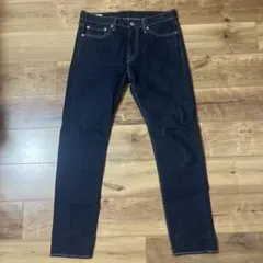 Levi's 512 ダークブルーデニム W34 L32 - メルカリ
