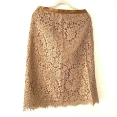 レーススカート/ユナイテッドアローズ/茶色/M