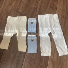 【激安】60〜70センチ／レギンス2点、レッグウォーマーセット