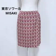 東京ソワール MISAKI ラップスカート