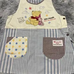 エプロン 保育 保育士 くまのプーさん