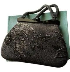 ビーズ装飾のビンテージハンドバッグ