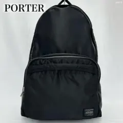 【極美品】ポーター タンカー リュックサック ナイロン 黒 A4可 吉田カバン