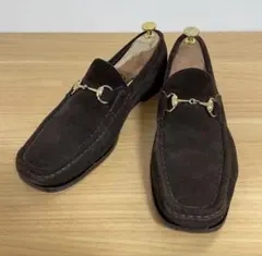 GUCCI グッチ チャッカブーツ ブラウン スエード ローファー - メルカリ