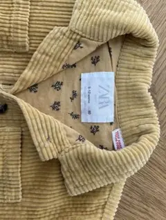 ZARA コーデュロイジャケット 80