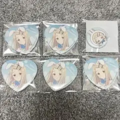 学マス GiGO Lady Rabbit ハート缶バッジ 特典 篠澤広