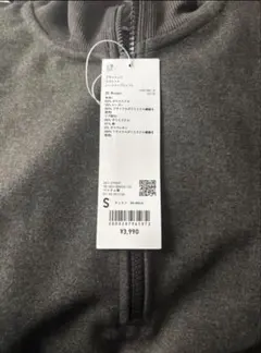 ユニクロブラッシュドスウェットハーフジップシャツ