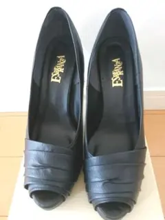 エスペランサ オープントゥ パンプス