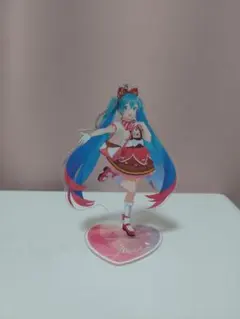 初音ミク アクリルスタンド ハート型
