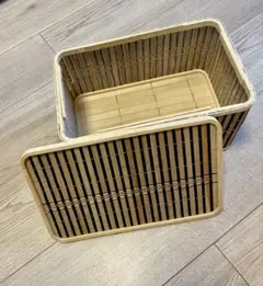 蓋付きバスケット