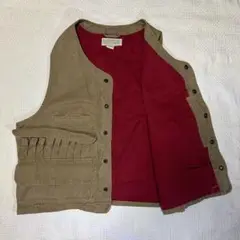80s 旧タグ Banana Republic サファリベスト ベージュ