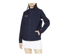 【現在最安値】YONEX ジャケットウォームアップシャツ ネイビー