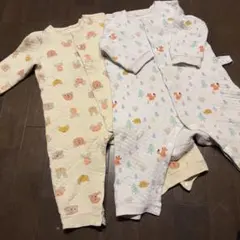 キルトロンパース　80サイズ　ユニクロ