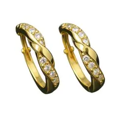 ナカノヤ フープピアス 両耳用 1組 NKHP7GD