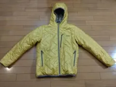 AIGLE イエロー キルティングジャケット