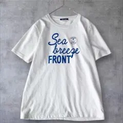 ポートランド 半袖Tシャツ ロゴプリント 白 3 グラフィック マリン 涼しげのサムネイル