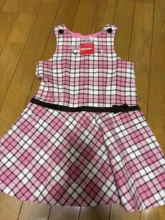 新品 ミキハウス ノースリーブ ワンピース 120のサムネイル