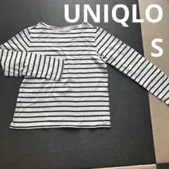 ユニクロ ボーダー 長袖Tシャツ