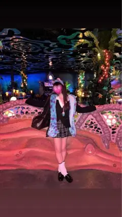ディズニー サリー ファンキャップ マフラー付き