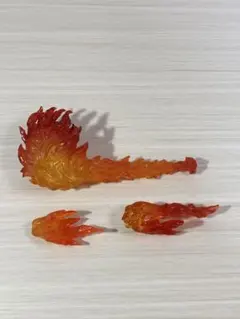 炎エフェクト フィギュア NARUTO サスケ 火遁の術等へ フィギュアーツ