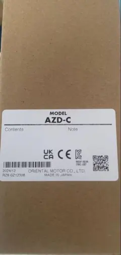 ORIENTAL MOTOR AZD-C ドライバ