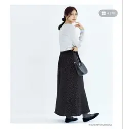 coca サッカーサテンナロースカート ブラック M