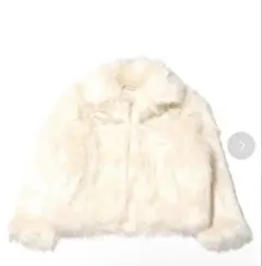 ホワイト ファージャケット