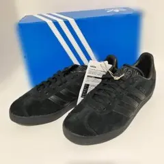 新品 adidas トリプルブラック gazelle ガゼル 黒 25