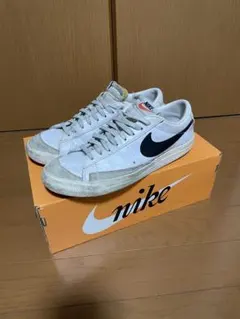 Nikeナイキ Blazer ブレザーLow ロー　ホワイト/ブラック