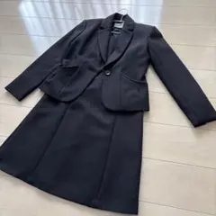 黒のジャケットとスカートのセット フォーマル 卒業後　冠婚葬祭9号Mサイズ