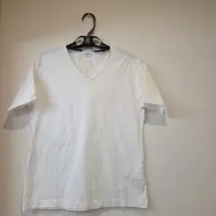 TOMORROWLAND ホワイト Vネック Tシャツ