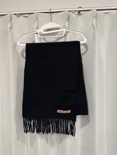 Acne Studios マフラー ブラック 200x70cm - メルカリ