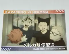 ハイキュー　ゴミ捨て場の決戦展　スナップカード　日向　月島　黒尾　木兎