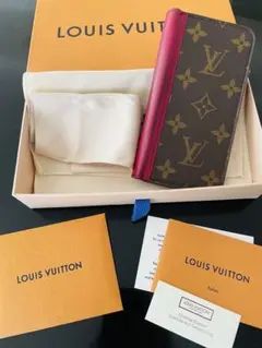 ルイ・ビトン　スマホケース　モノグラムピンク