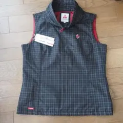 le coq sportif GOLF COLLECTION ベスト L 黒/チ