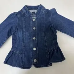 babyGap デニムジャケット 110 フリル裾