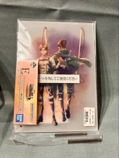 一番くじ　進撃の巨人　地鳴らし　E賞　アクリルボード　心臓を捧げよ