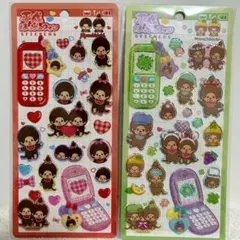 【国内正規品】モンチッチ 平成はっぴーフォン 2種セット