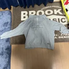 Dickies グレー ジップアップパーカー XL