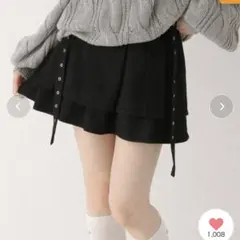 Heather アイレットプリーツミニスカートのサムネイル