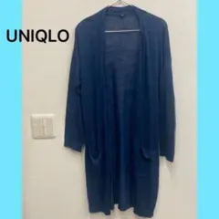 ☆UNIQLO ユニクロレディースカーディガンサイズL ネイビー