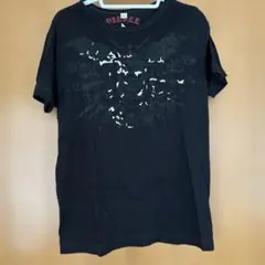 DIESEL ブラック Tシャツ グラフィックプリント