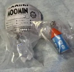 ムーミン めじるしアクセサリー　ムーミン　　ムーミンやしき　2個