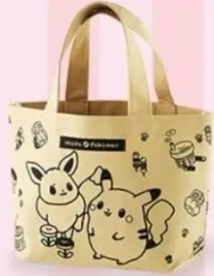 ピカチュウイーブイミニトートバッグミスタードーナツポケモンミスド福袋未使用