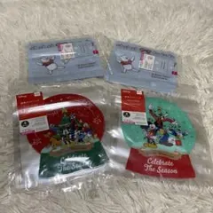 新品！Disney ジップバッグ クリスマス 4枚入り　4セットのサムネイル