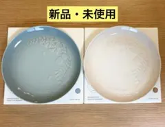 【新品未使用】ルクルーゼ スフィアプレート 22cm 2枚セットのサムネイル
