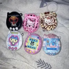 かのん様専用　たまごっち型　めじるしアクセサリー　6個セット